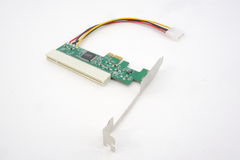 Адаптер PCI-E на PCI + 4 pin Molex питание - Pic n 291800
